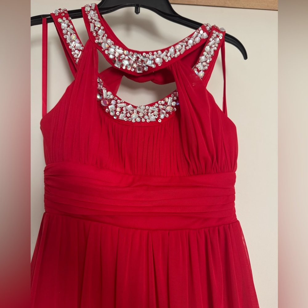 NWOT red formal dress